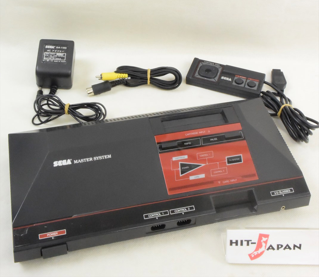 SEGA MASTER SYSTEM Console System Working tested JAPAN Video Game Ref ...