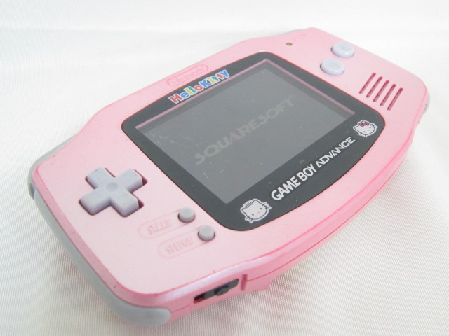 GAME BOY ADVANCE HELLO KITTY FREE SHIPPING Console Nintendo AGB-001 ...