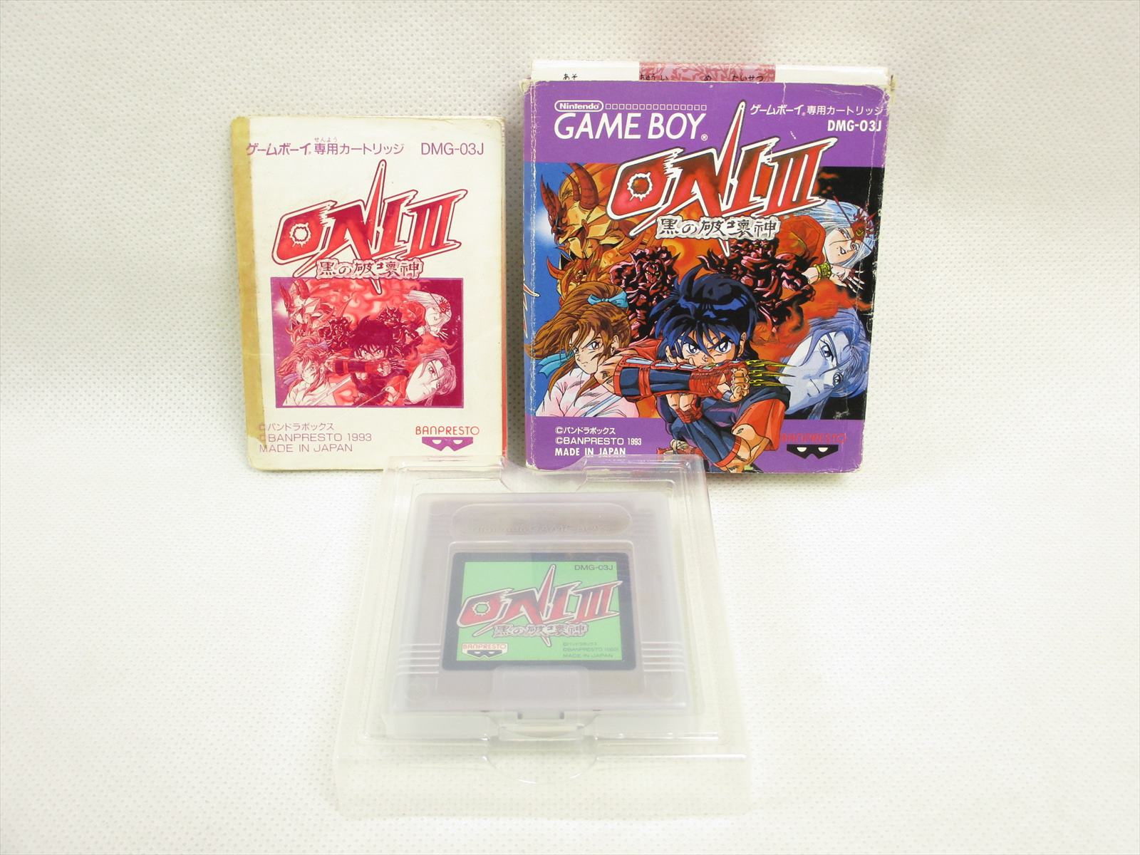 Oni Iii 3 Item Ref 199 Gameboy Nintendo Boxed Game Gb Ebay