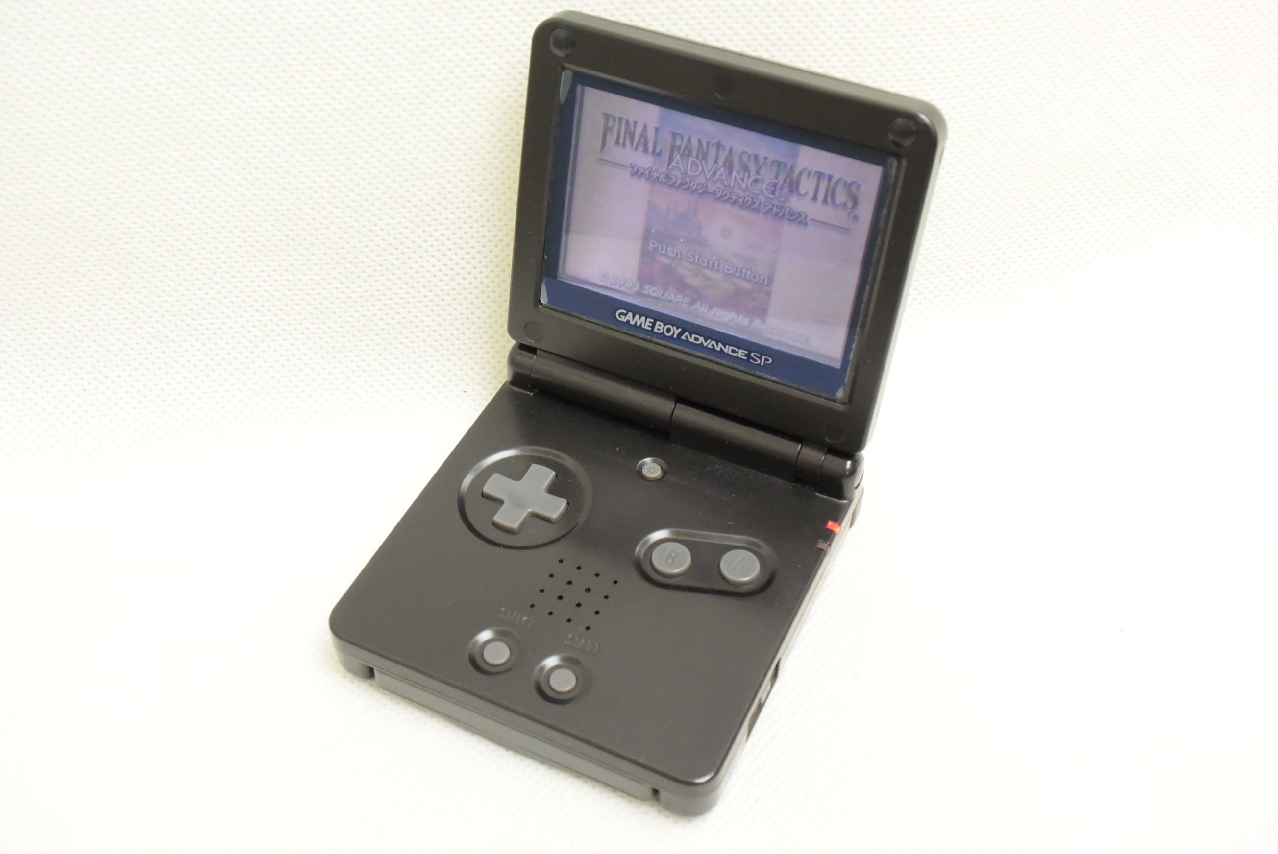 Nintendo GAME BOY ADVANCE SP Console Onyx Black AGS-001 Gameboy Ref ...