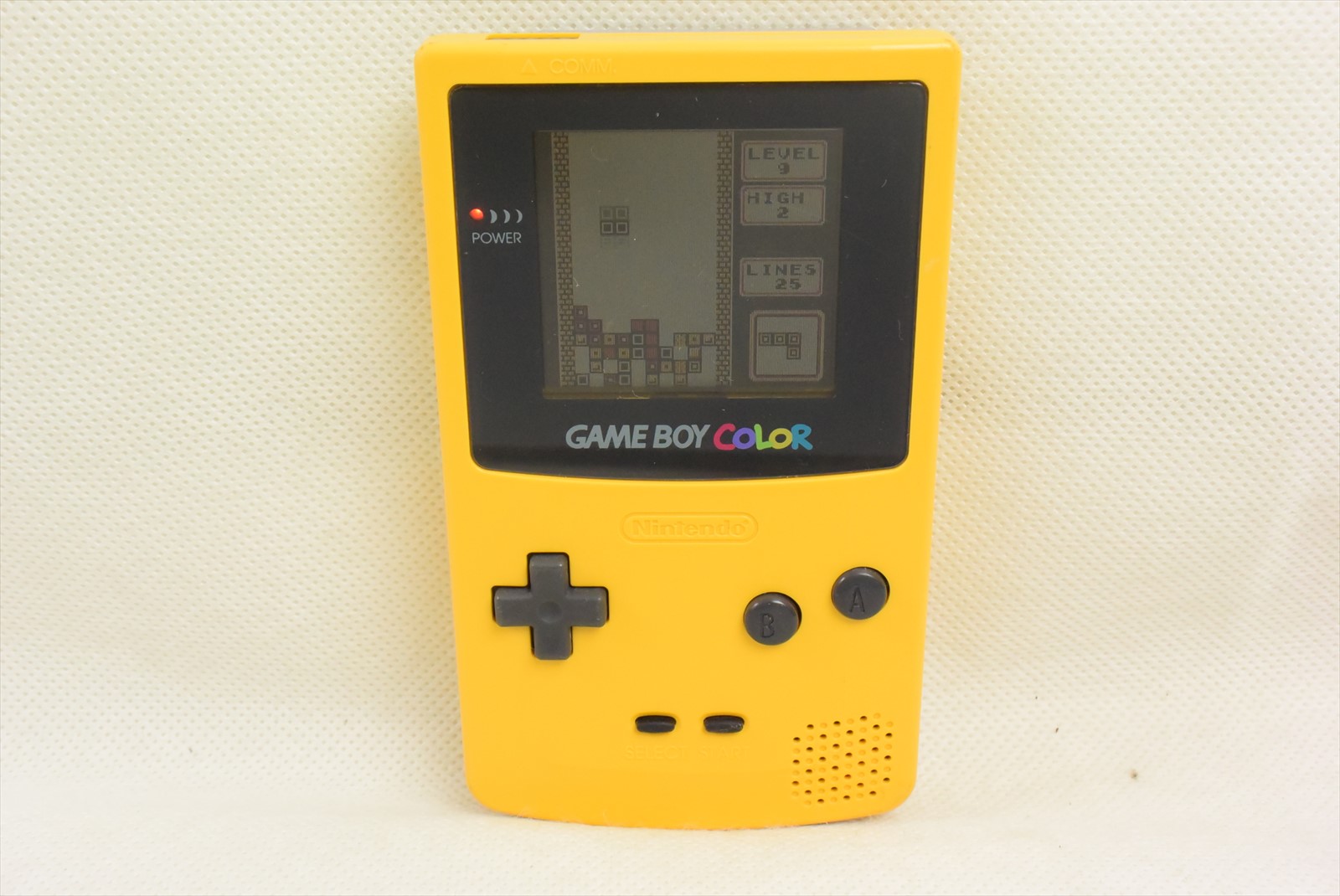 GAME BOY COLOR Yellow Console Boxed CGB-001 Nintendo Gameboy Japan Ref ...