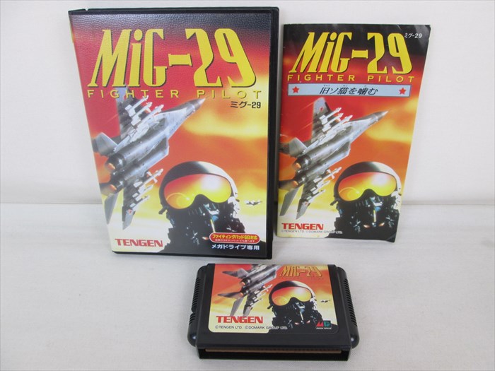 Mig 29 Fighter Pilot Item Ref Ccc Mega Drive Sega Md Ebay