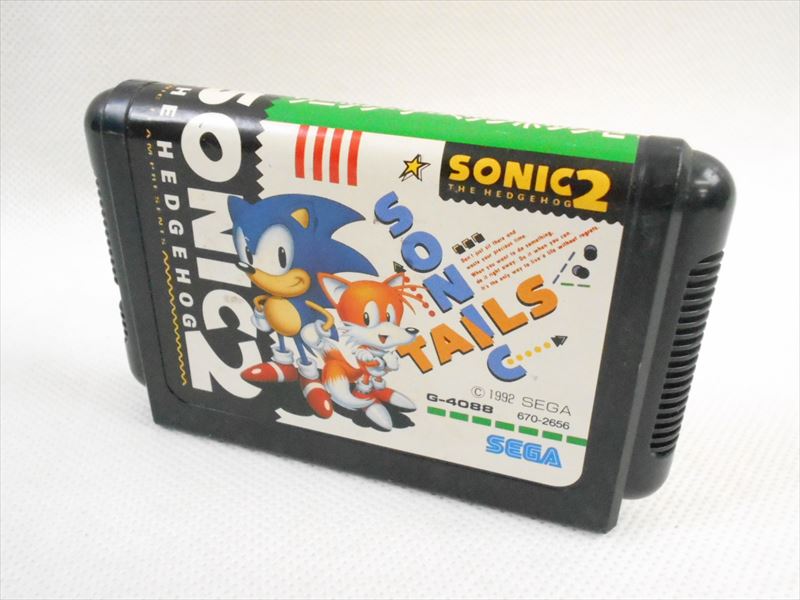 Mega Drive SONIC THE HEDGEHOG 2 Cartridge Only Sega Genesis Japan Game ...