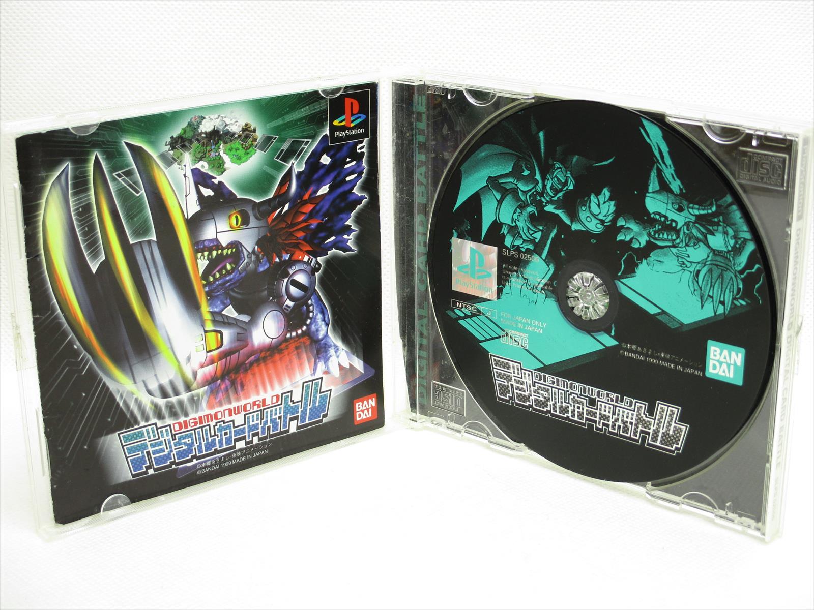 DIGIMON WORLD DIGITAL CARD BATTLE Item ref/ccc PS1 Playstation Japan ...