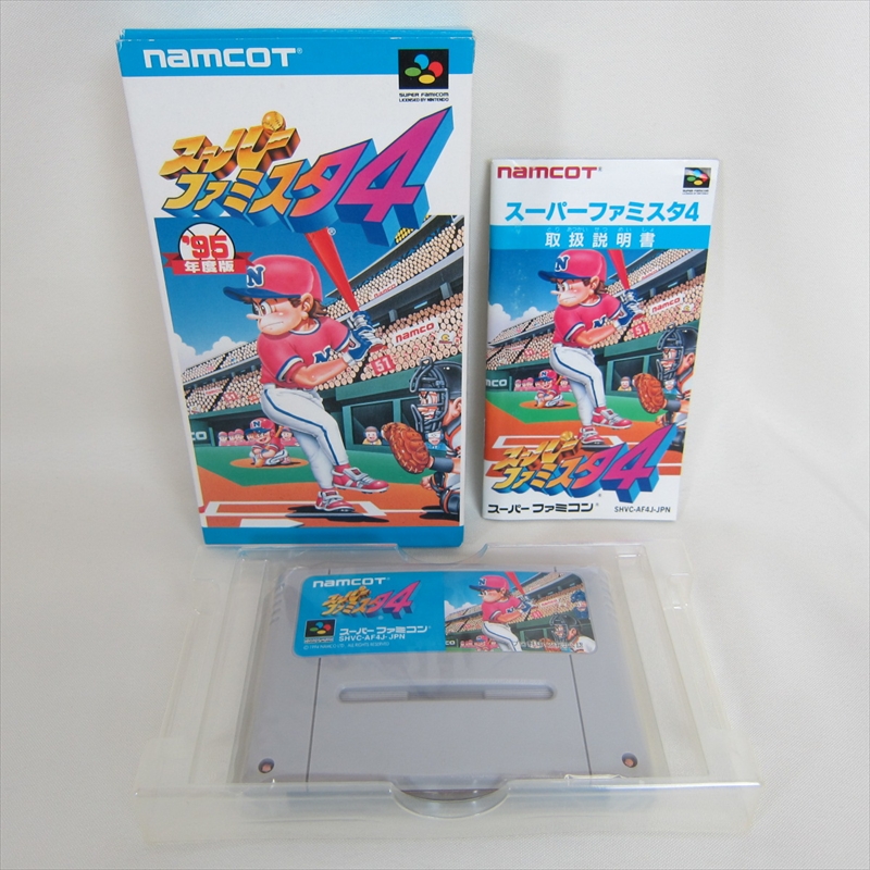 Super Family Stadium 4 Famista Super Famicom Namcot Nintendo Sf Ebay